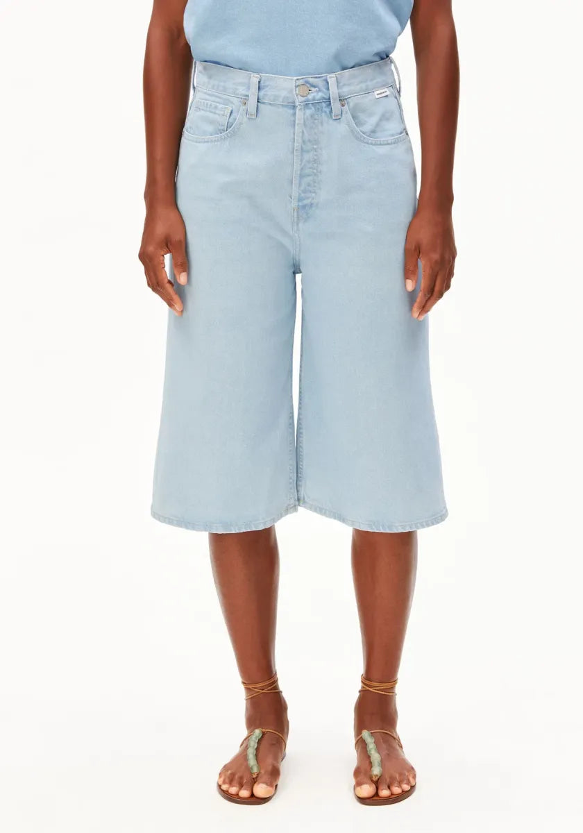 ARMED ANGELS City Denim High Waist Shorts
