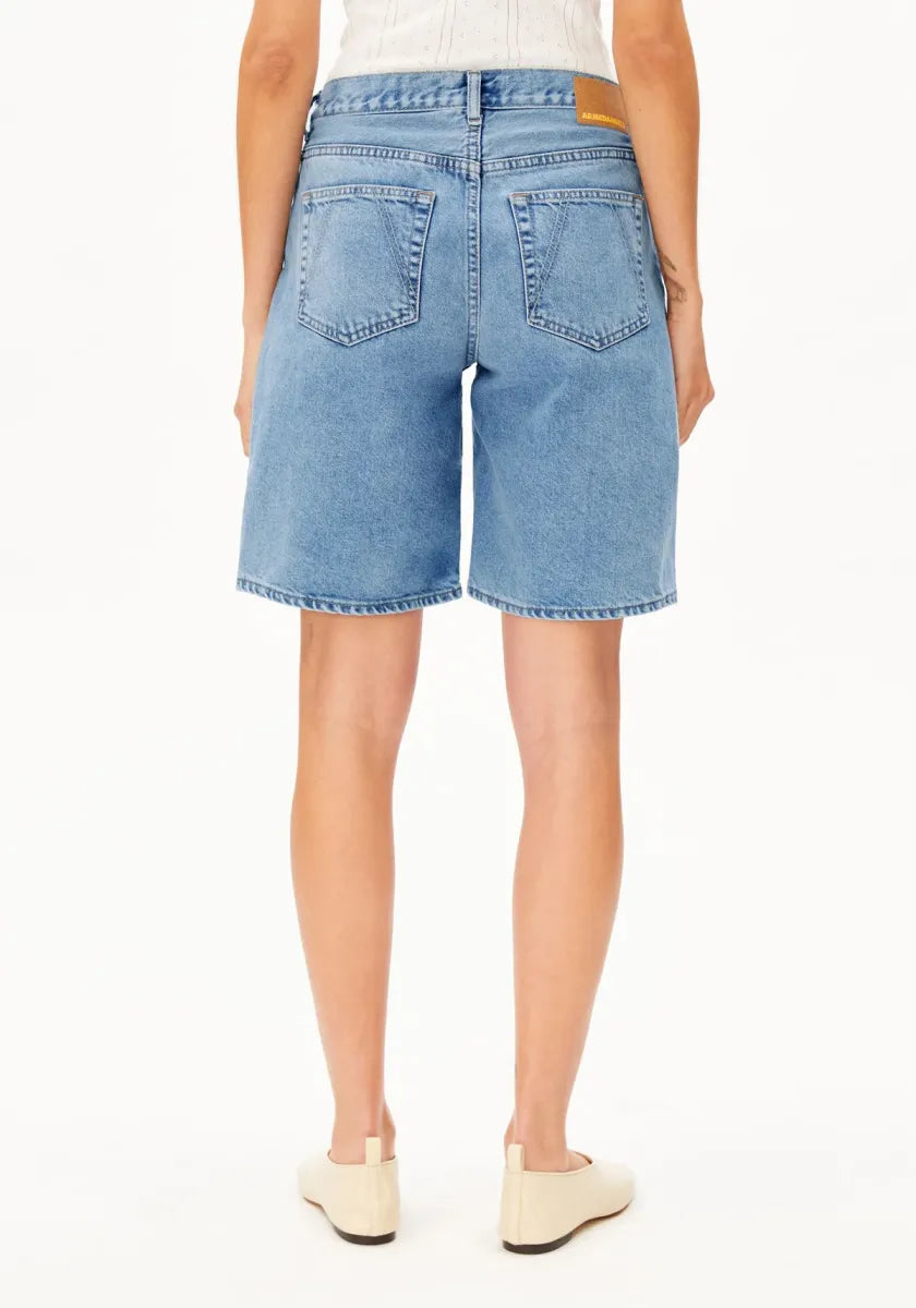 ARMED ANGELS Thalinaa Denim Shorts - Fresh Blue