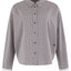 ANNA BLUE Sam Blouse - Dark Brown Check