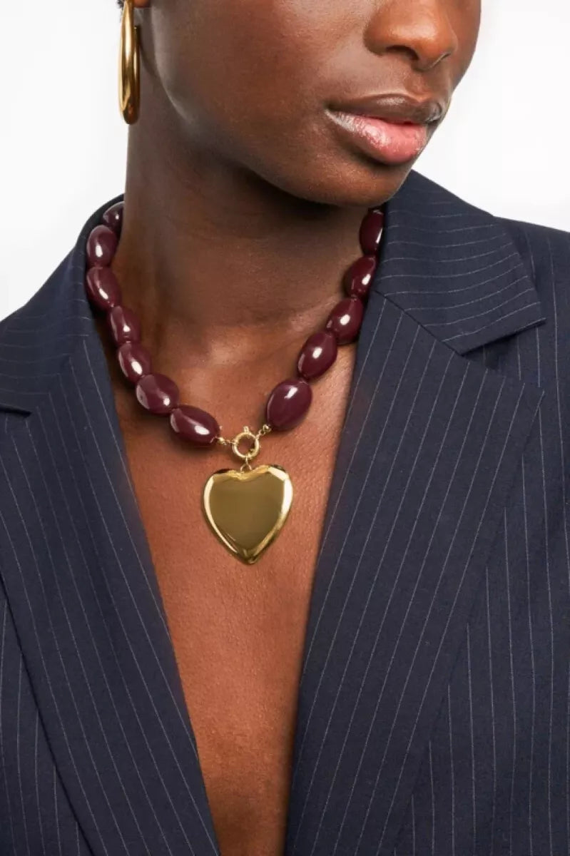 MY JEWELLERY Statement Heart Charm