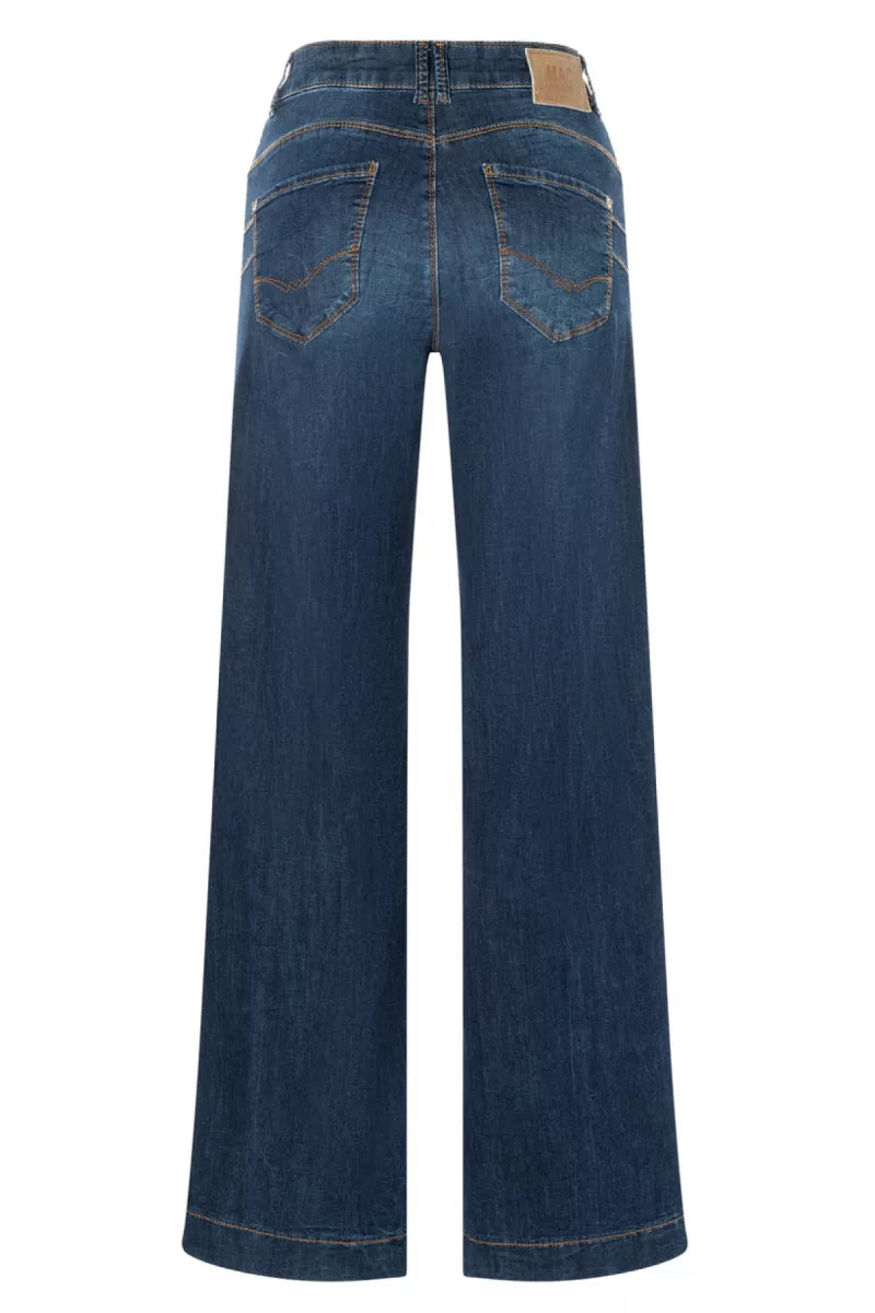 MAC JEANS Rich Palazzo - Night Blue