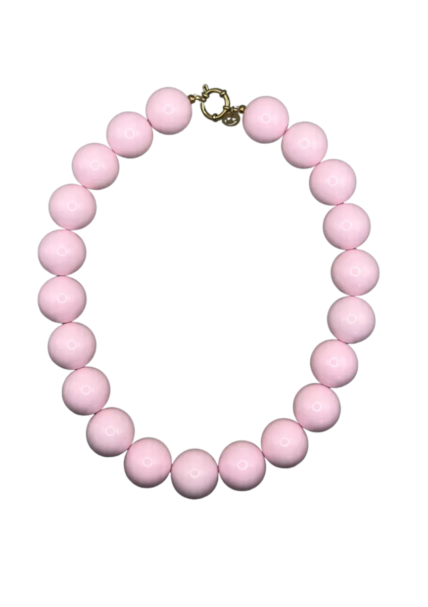 BONNIE STUDIOS Wilma Necklace - Light Pink