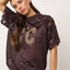CO' COUTURE Trey CC Logo Lace Tee