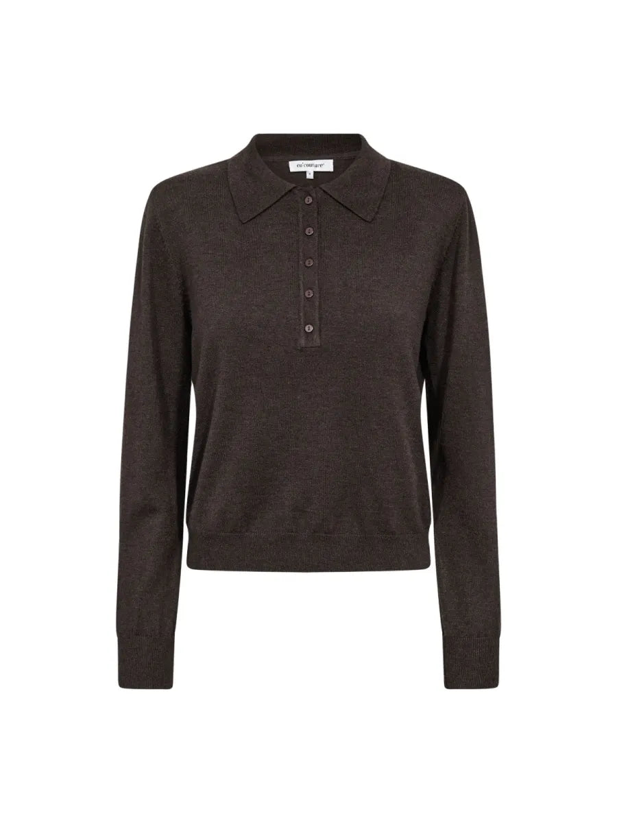 CO' COUTURE Cory Padded Polo Knit