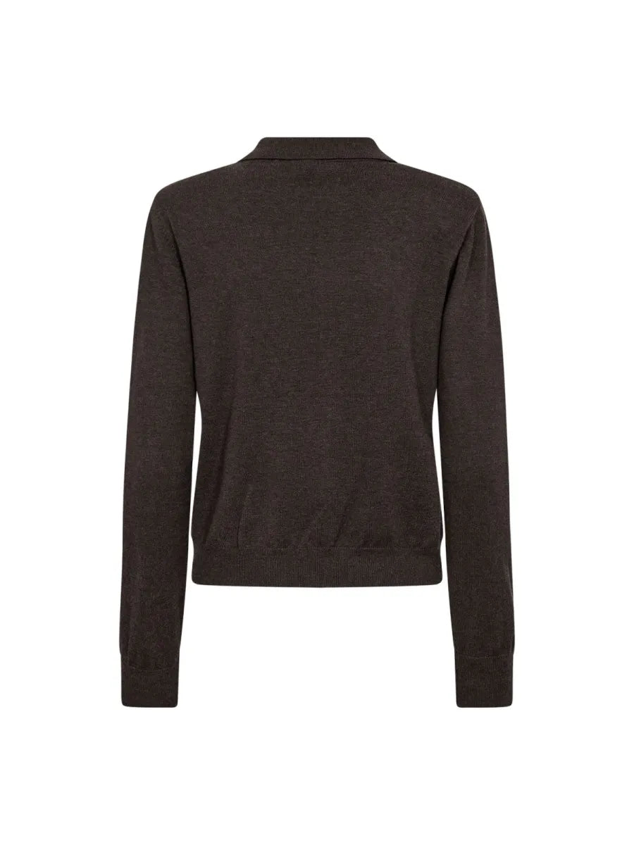 CO' COUTURE Cory Padded Polo Knit
