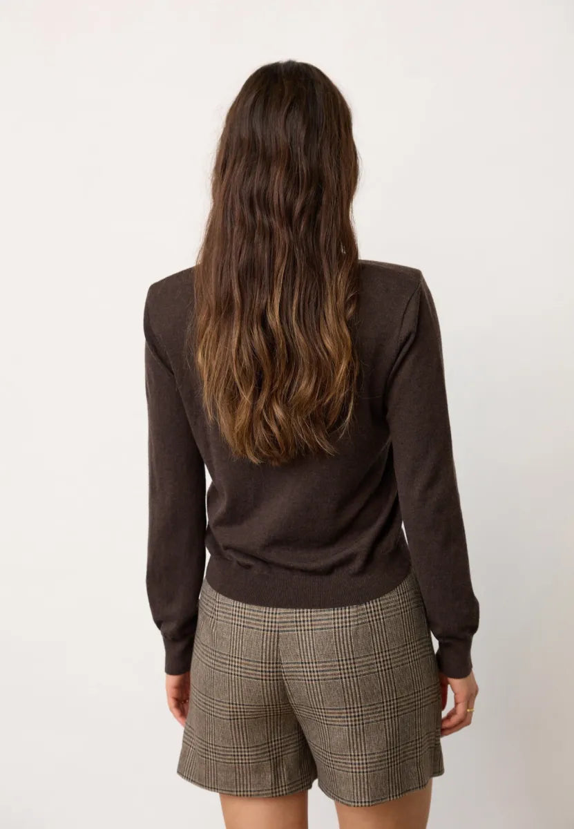 CO' COUTURE Cory Padded Polo Knit
