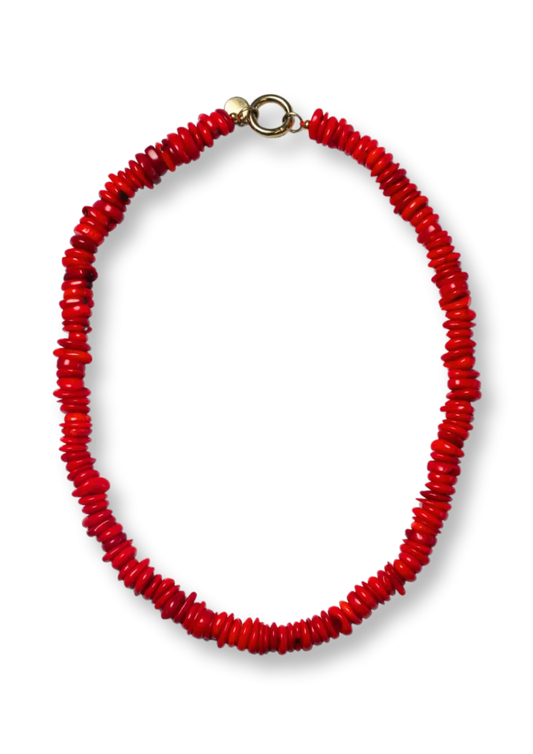 BONNIE STUDIOS Flint Red Necklace