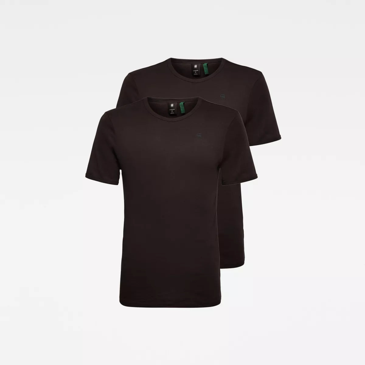 G-STAR Base O-Neck 2-pack - Black