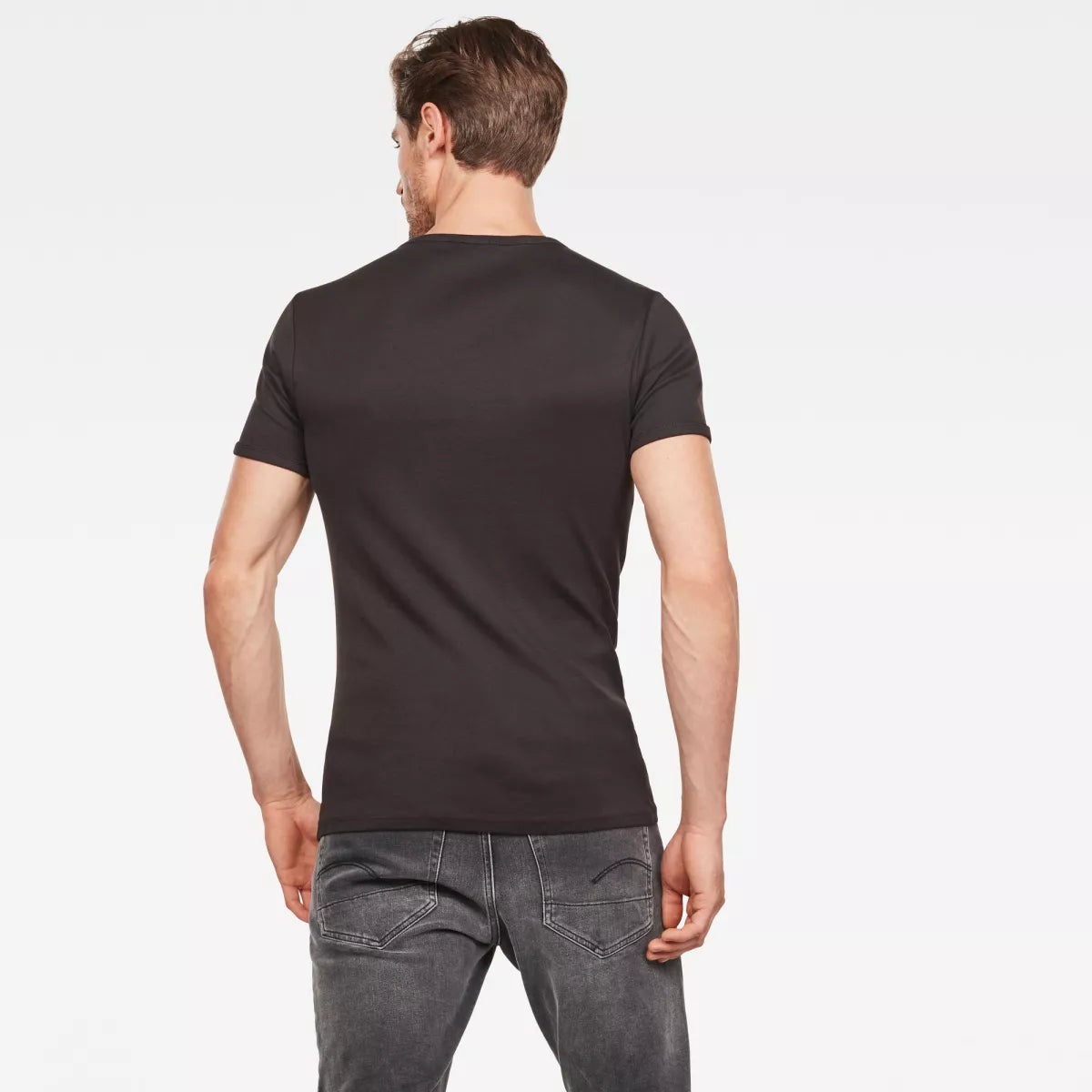 G-STAR Base O-Neck 2-pack - Black