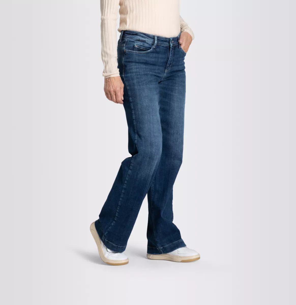 MAC JEANS Dream Wide - Cobalt Authentic Blue