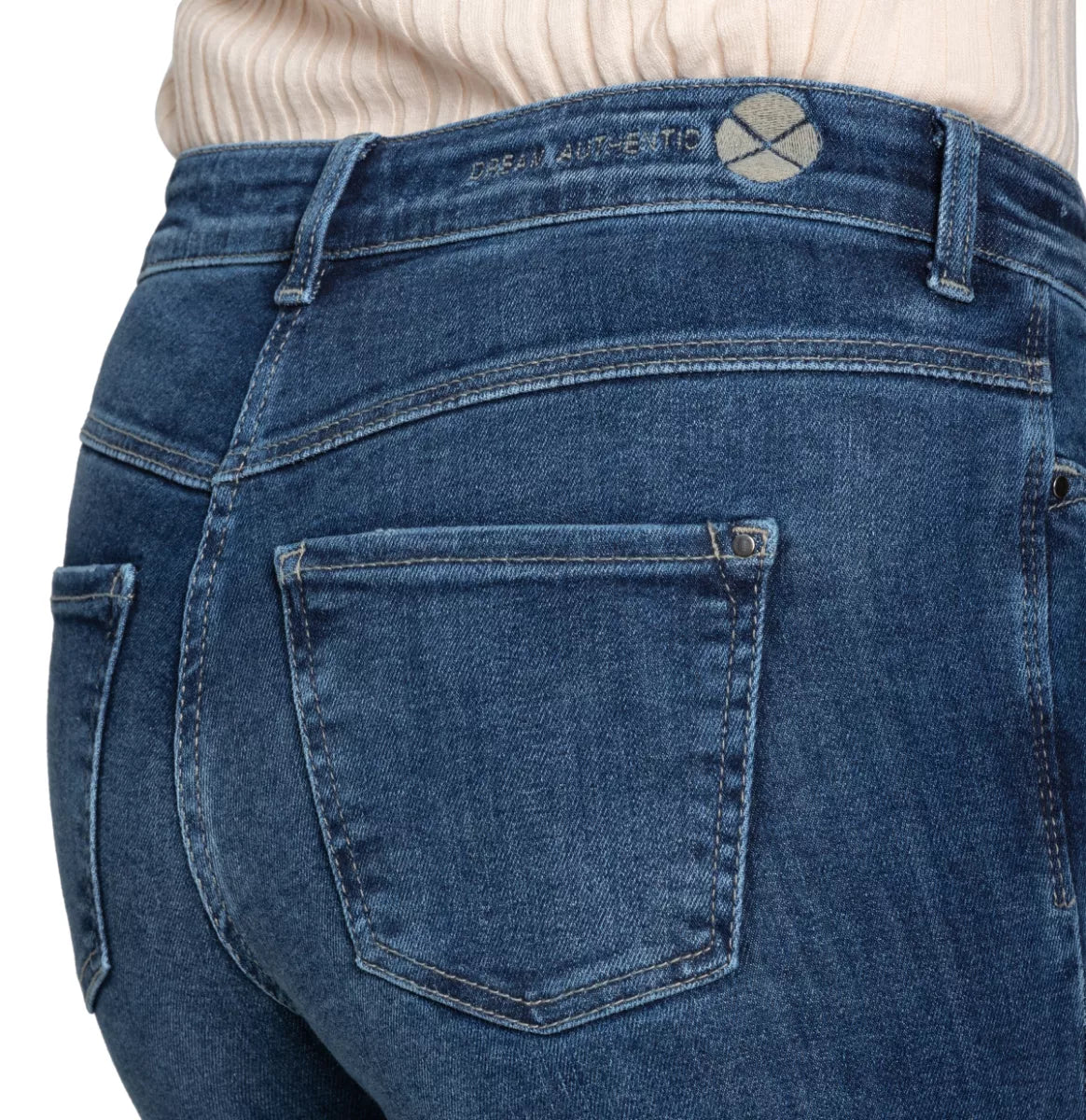 MAC JEANS Dream Wide - Cobalt Authentic Blue
