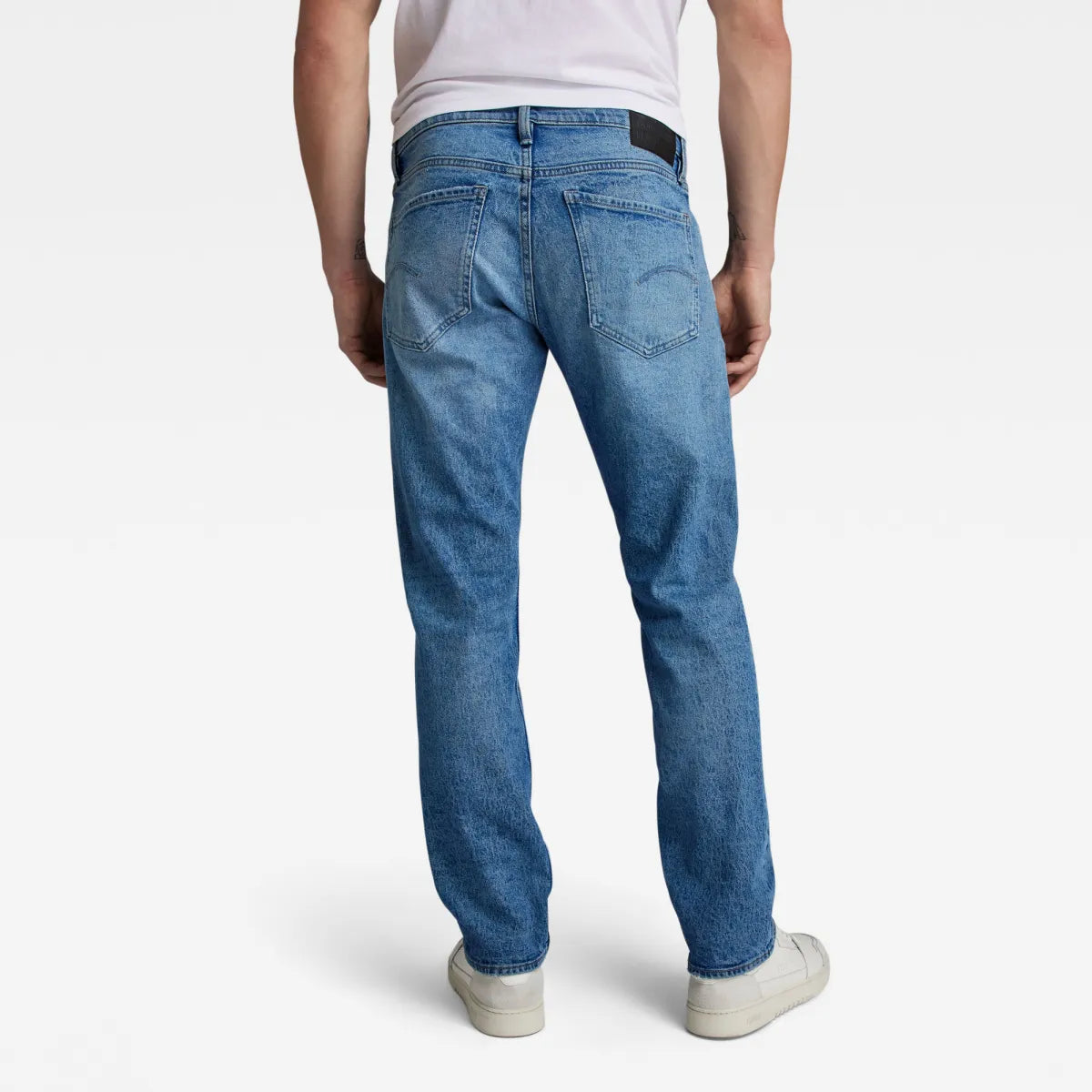 G-STAR Mosa Straight - Sun Faded Blue Donau
