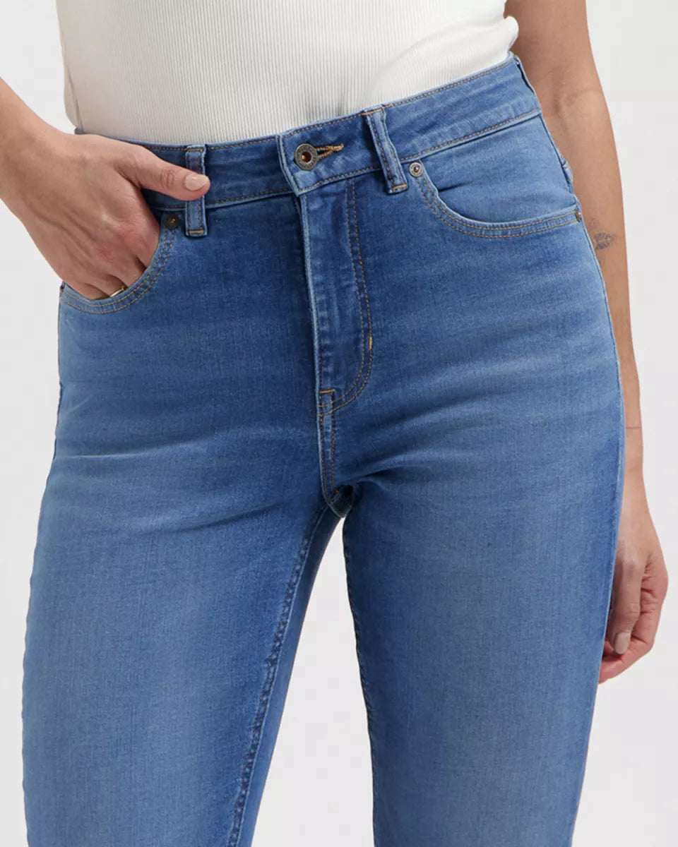 KUYICHI Zoé High Rise Bootcut - Standard Blue