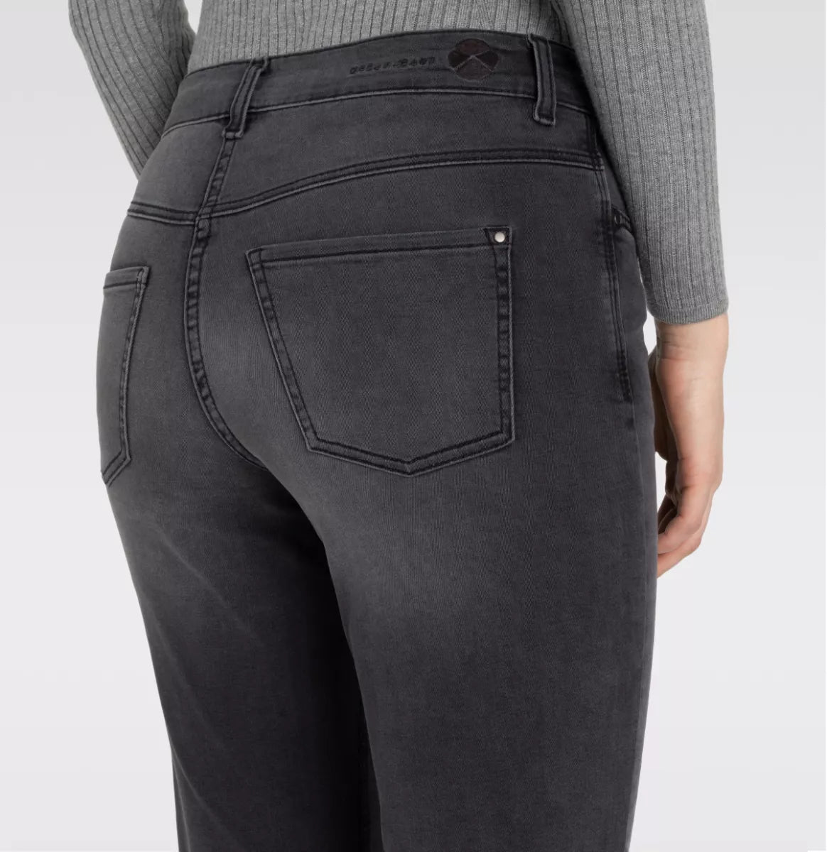 MAC JEANS Dream Straight Jeans - Black Washed