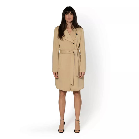 GIACOMO Bonded Jersey Coat