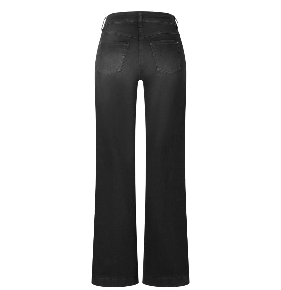 MAC JEANS Dream Wide Jeans - Black Washed