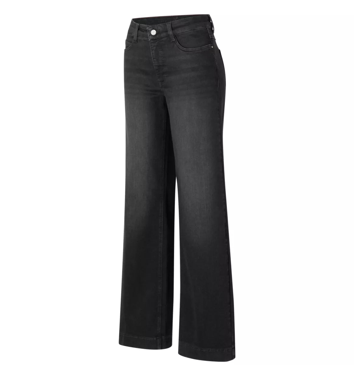 MAC JEANS Dream Wide Jeans - Black Washed