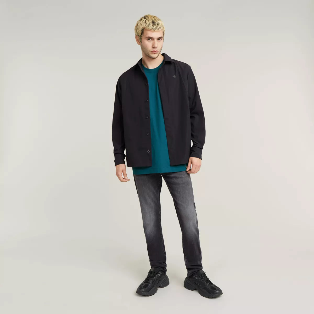 G-STAR 3301 Slim - Faded Black Magnet
