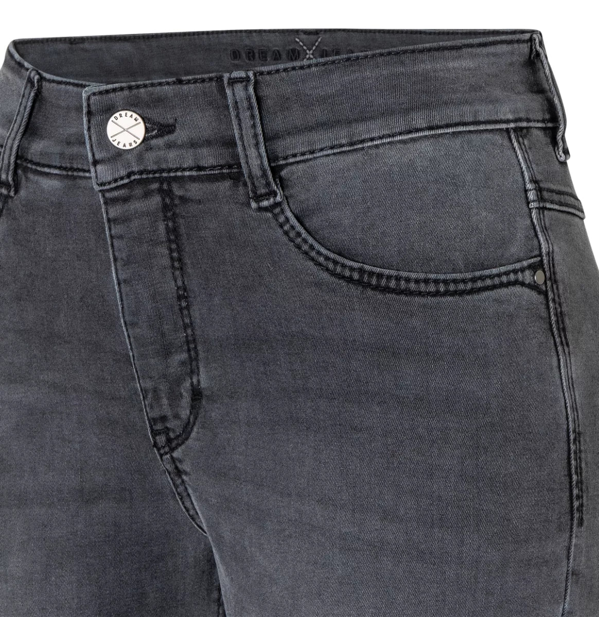 MAC JEANS Dream Straight Jeans - Black Washed