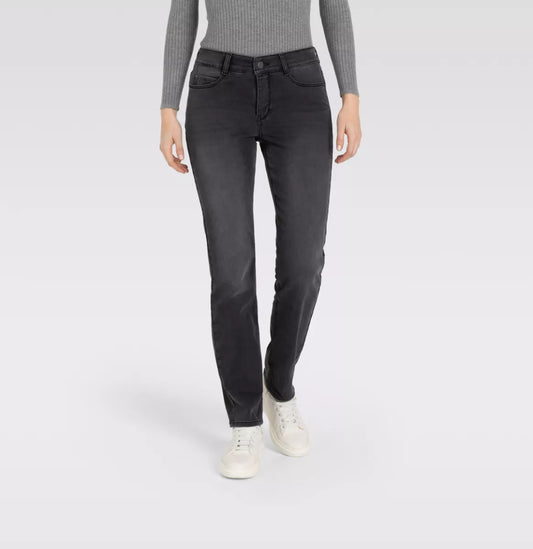 MAC JEANS Dream Straight Jeans - Black Washed