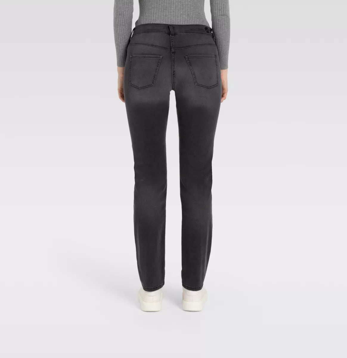 MAC JEANS Dream Straight Jeans - Black Washed