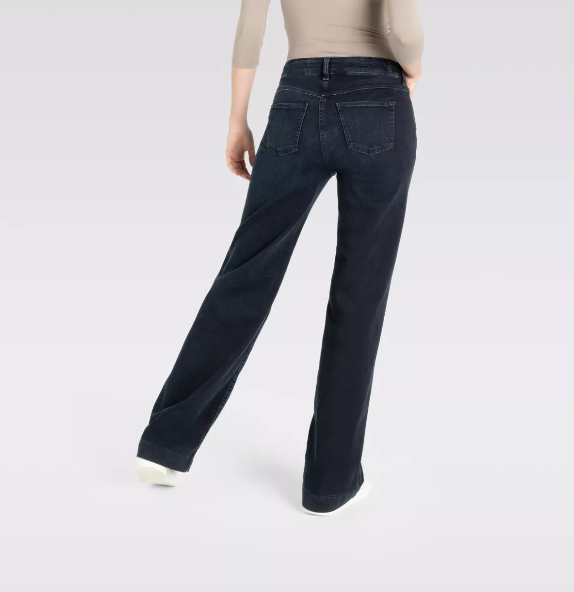 MAC JEANS Dream Wide Jeans - Dark Blue