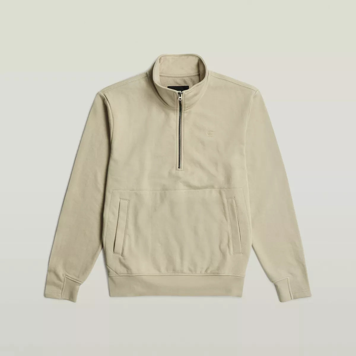 G-STAR Nifous Half Zip Sweat - Brick