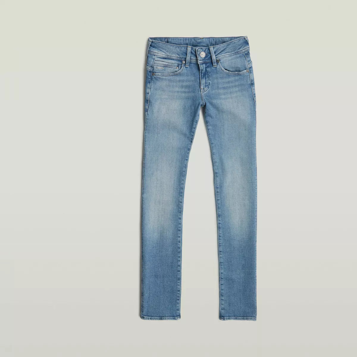 G-STAR Midge Slim Straight - Faded Aloy Blue