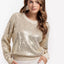 STUDIO ANNELOES Shelby sequins pullover