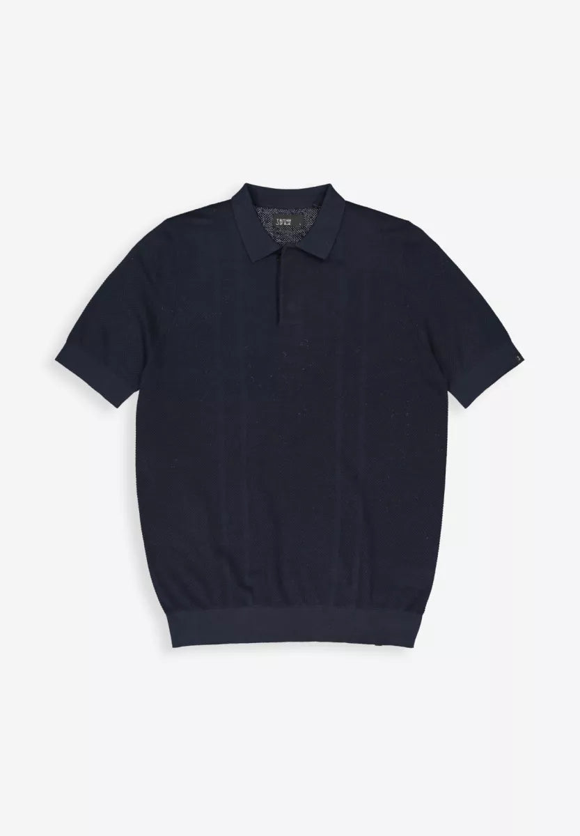 BUTCHER OF BLUE Ripley Knit Polo