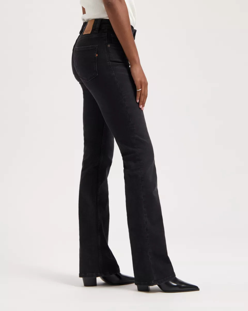 KUYICHI Amy Bootcut - Worn In Black