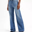 KUYICHI Harper Loose Flare - Rosebowl Blue