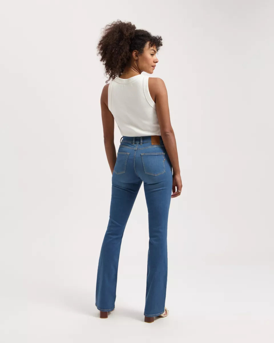 KUYICHI Amy Bootcut Essential - Medium Blue