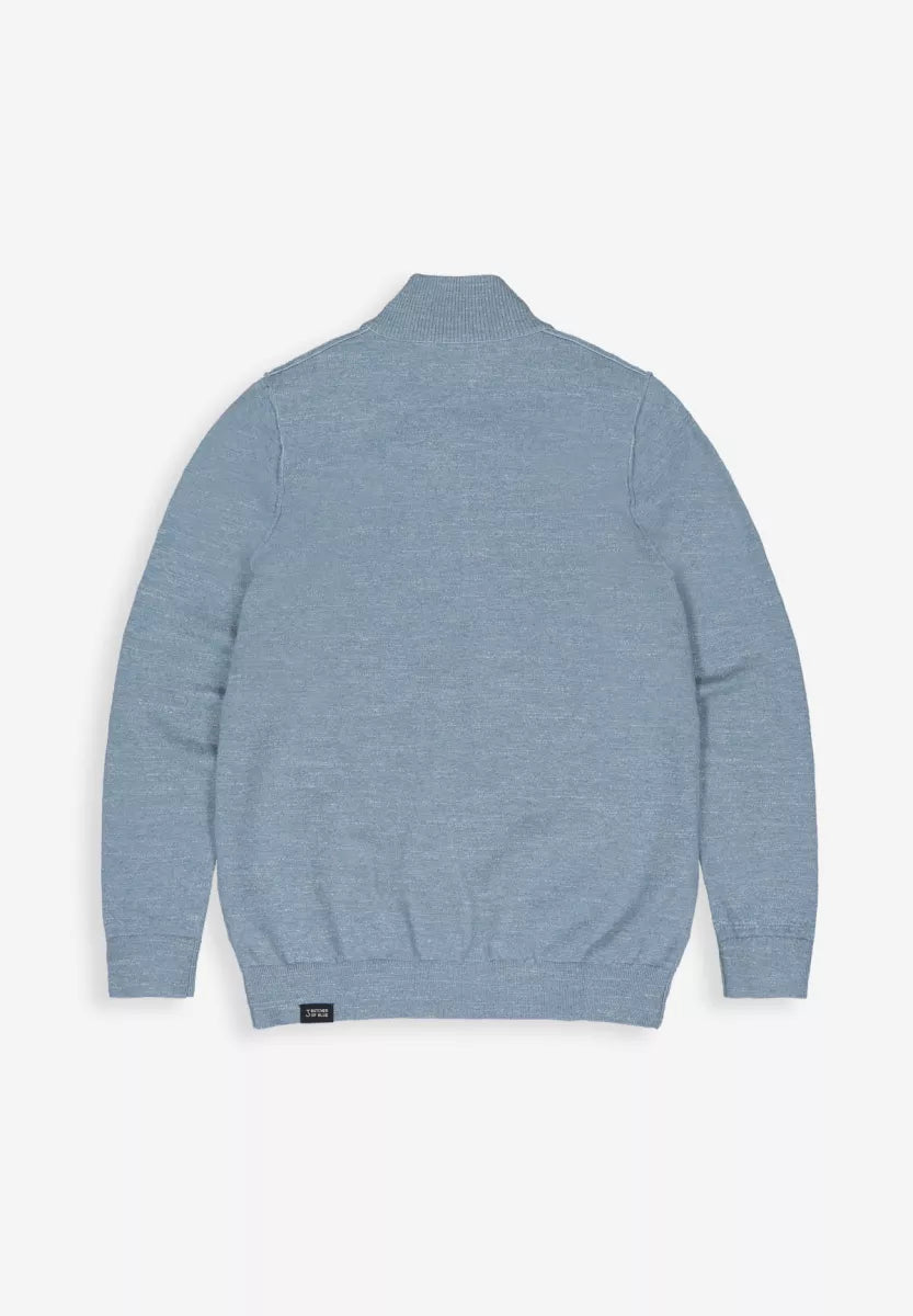 BUTCHER OF BLUE Light Clifden Half Zip