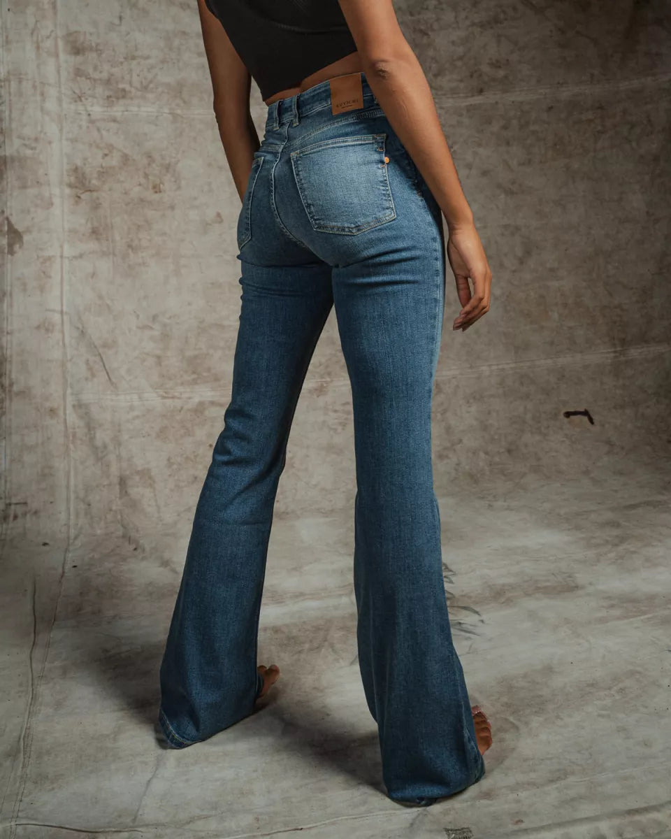 KUYICHI Lisette Flare - Super Aged Blue