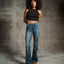 KUYICHI Lisette Flare - Super Aged Blue