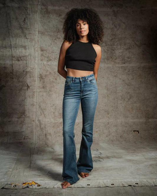 KUYICHI Lisette Flare - Super Aged Blue