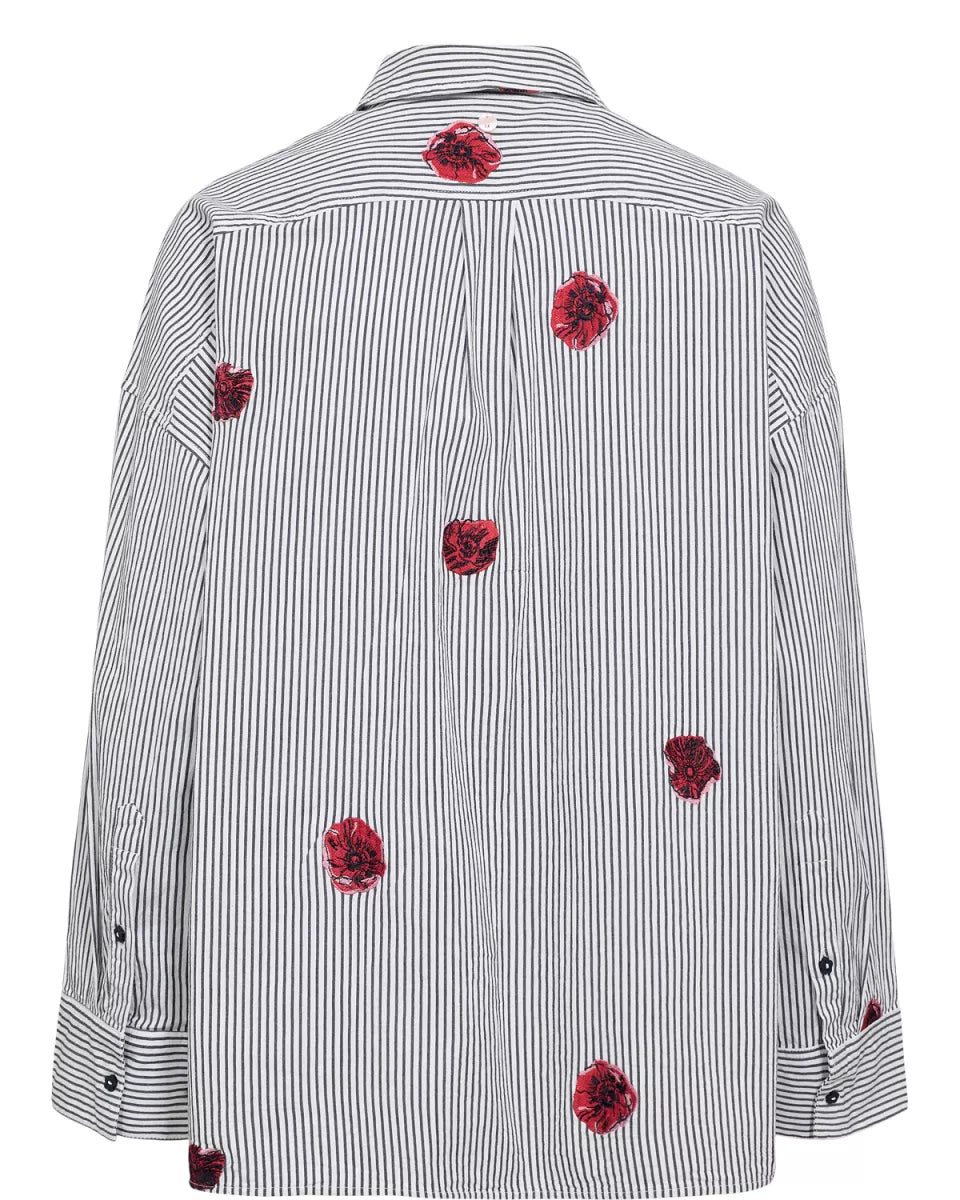 NUMPH NUTILLIE SHIRT - Dark Sapphire
