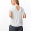 CATWALK JUNKIE Tshirt with open back detail