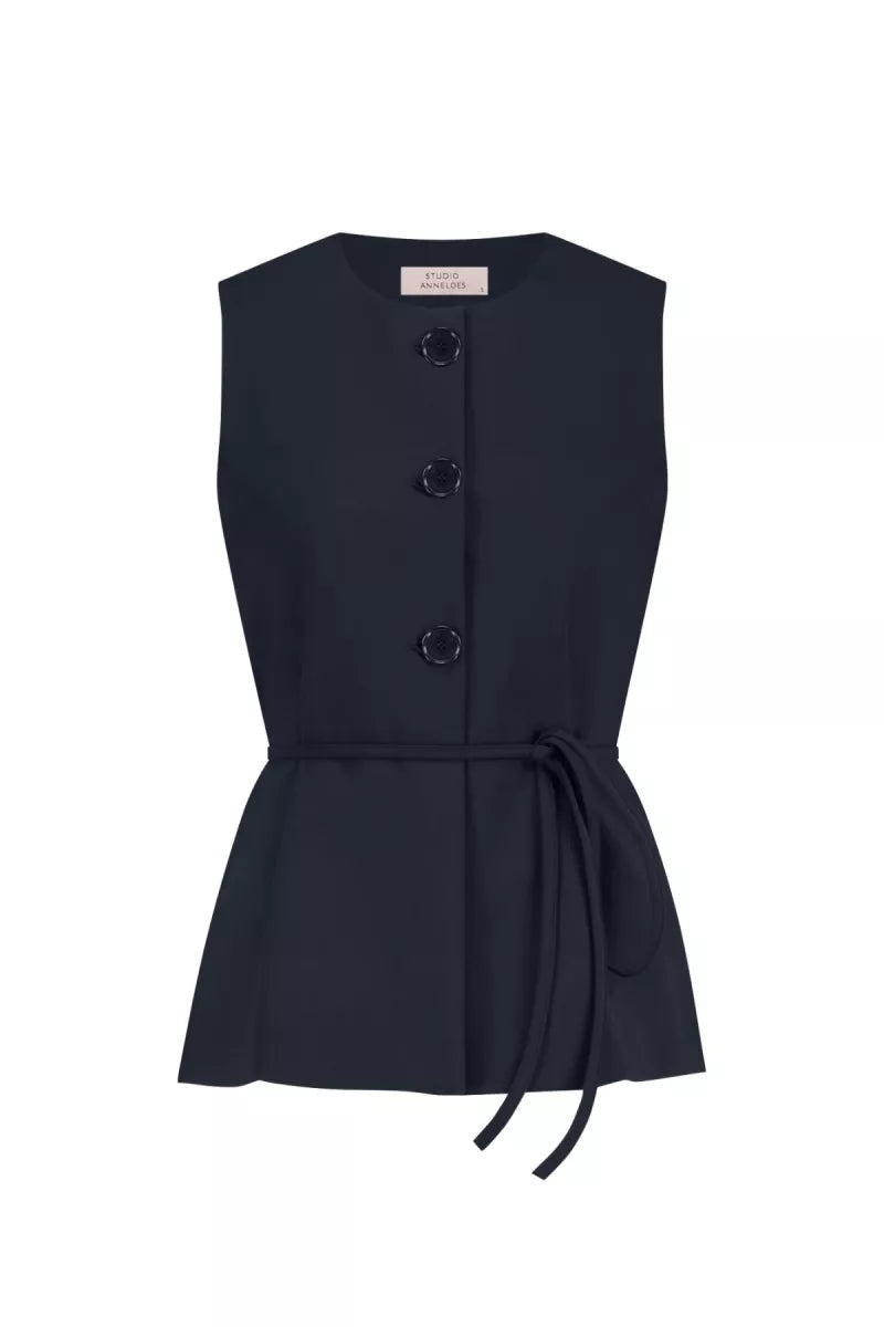 STUDIO ANNELOES Yippa bonded gilet