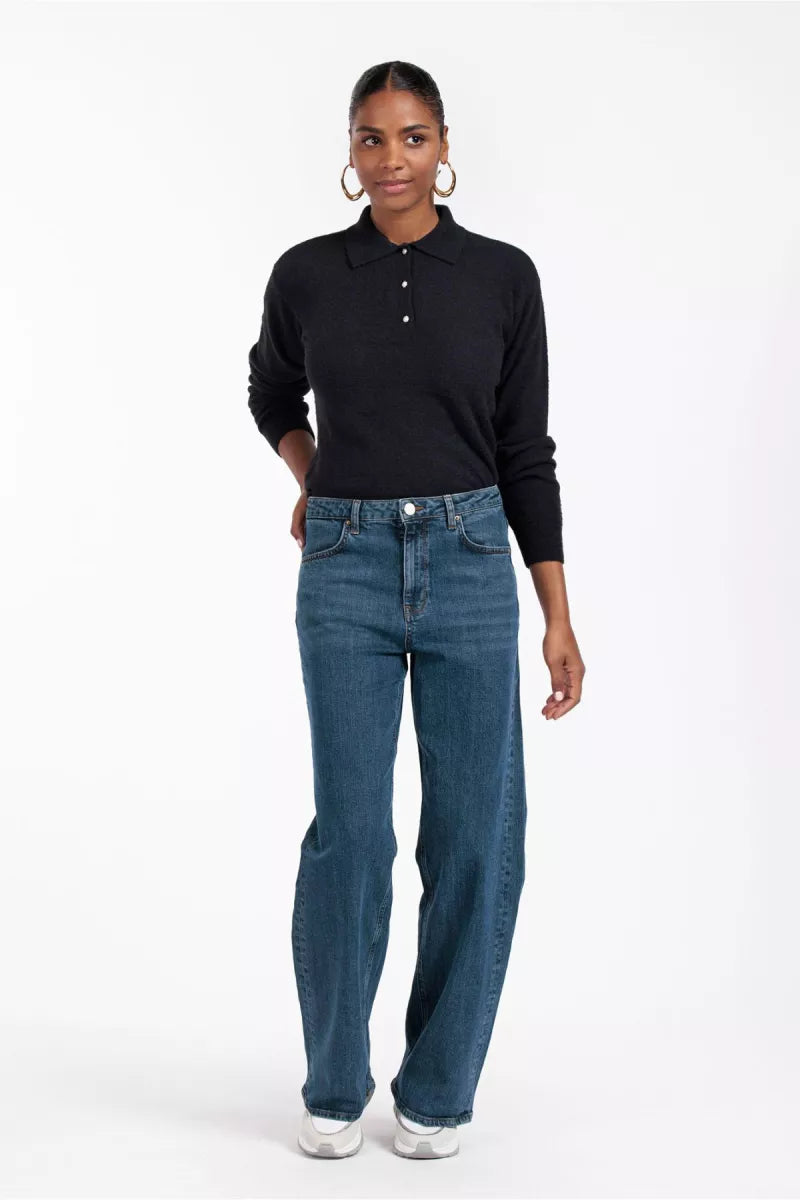 STUDIO ANNELOES Prissa mink polo