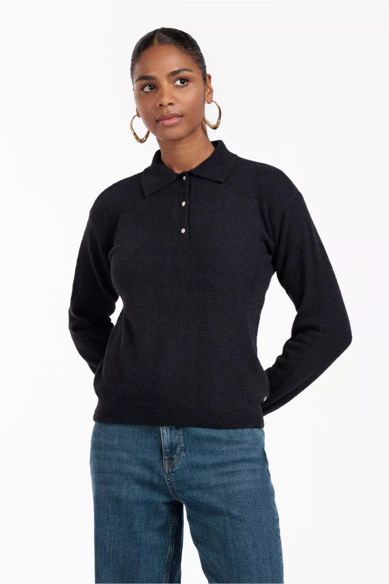 STUDIO ANNELOES Prissa mink polo