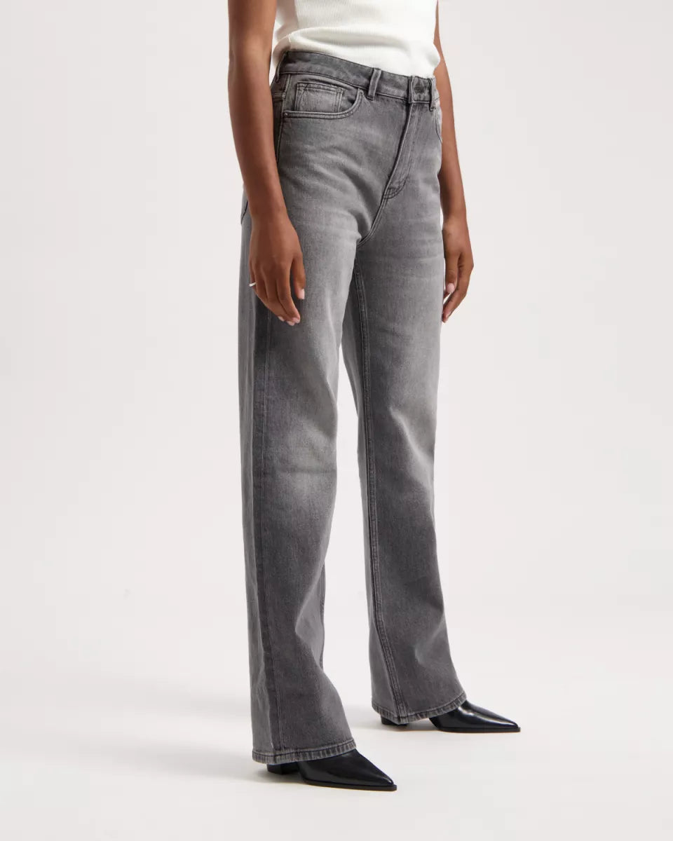 KUYICHI Izabella Straight Faded Grey