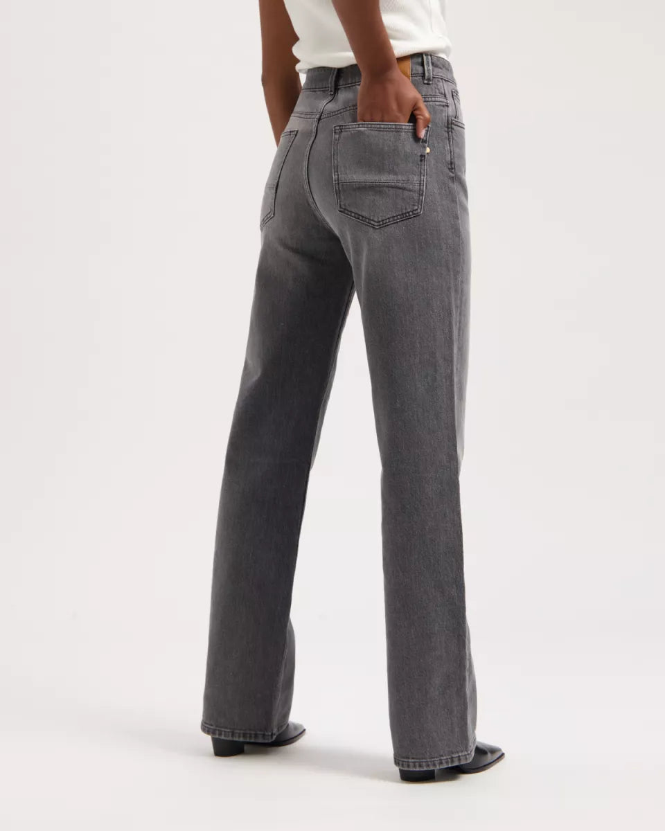 KUYICHI Izabella Straight Faded Grey