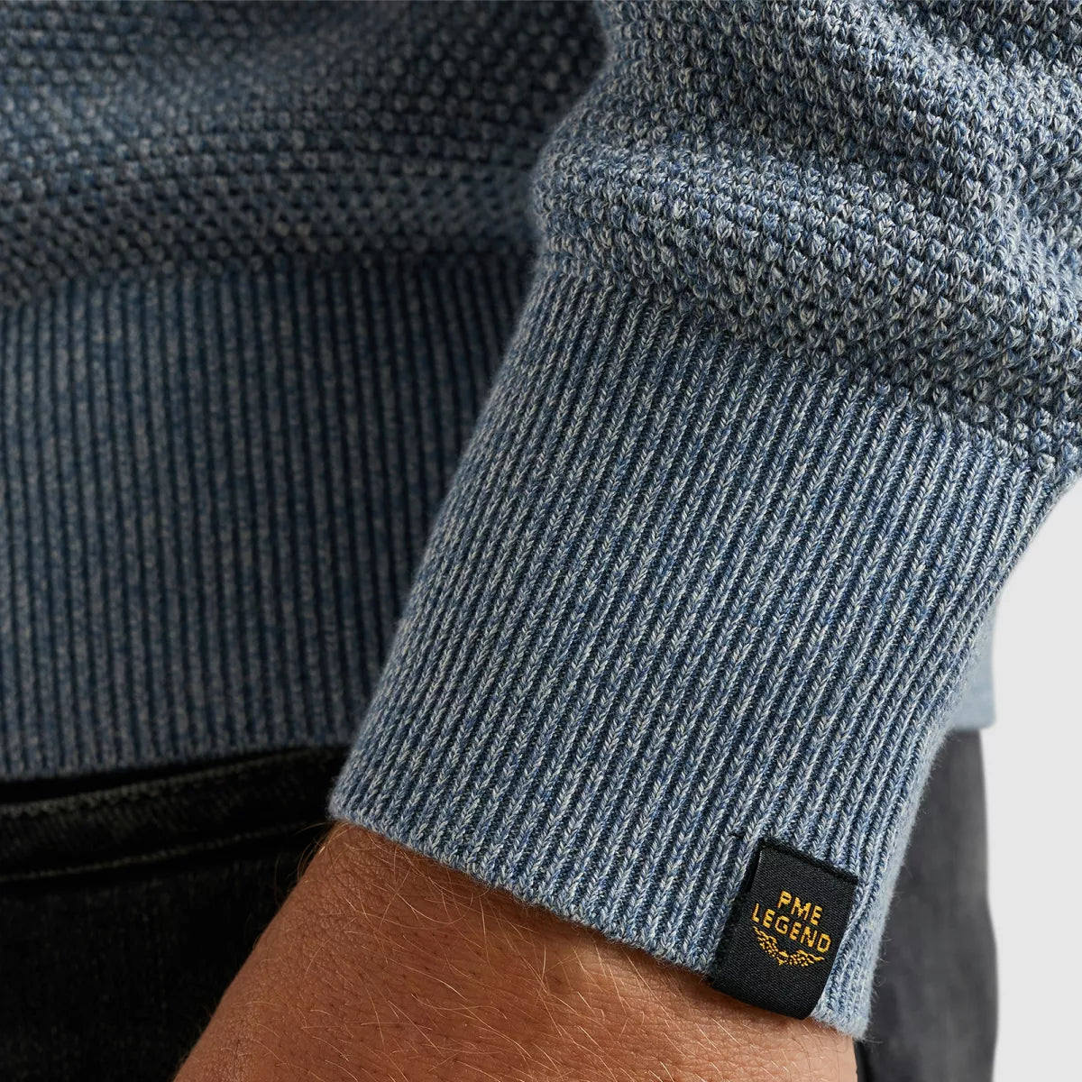 PME-LEGEND Knit Pullover - Blauw