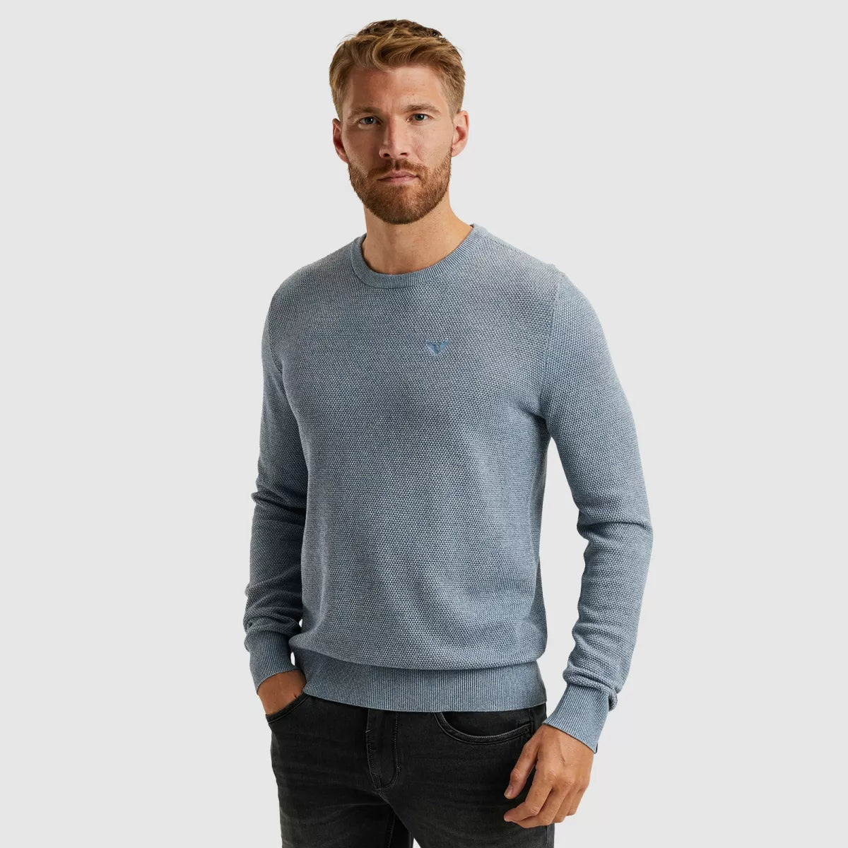 PME-LEGEND Knit Pullover - Blauw