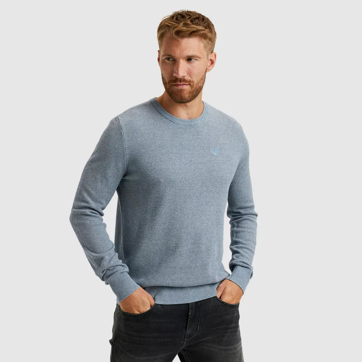 PME-LEGEND Knit Pullover - Blauw