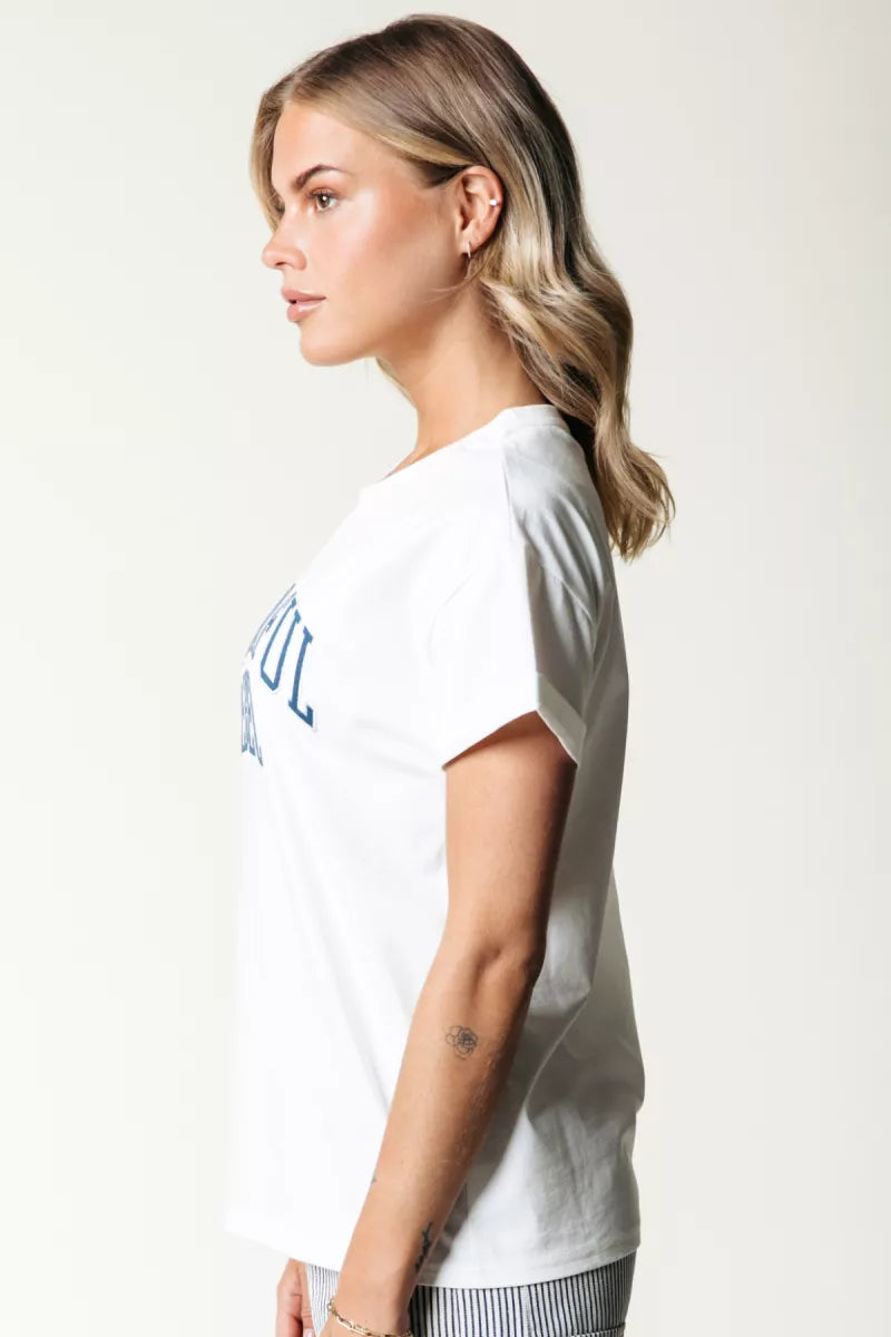 COLORFUL REBEL CR Print  Boxy Tee
