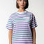 COLORFUL REBEL Puff Logo Stripe Loosefit Tee