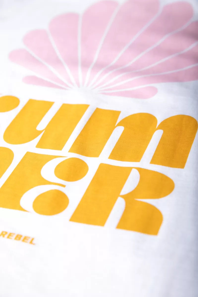 COLORFUL REBEL Summer Shell Boxy Tee